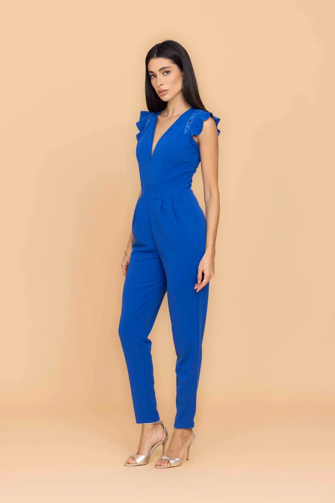 SCARLETT Electric Blue Jumpsuit sold by WalG product image thumbnail 2