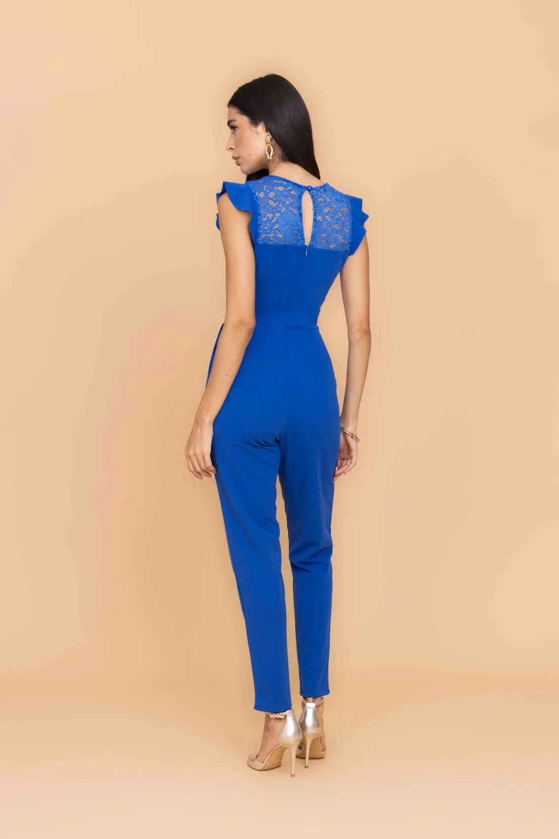 SCARLETT Electric Blue Jumpsuit sold by WalG product image thumbnail 3