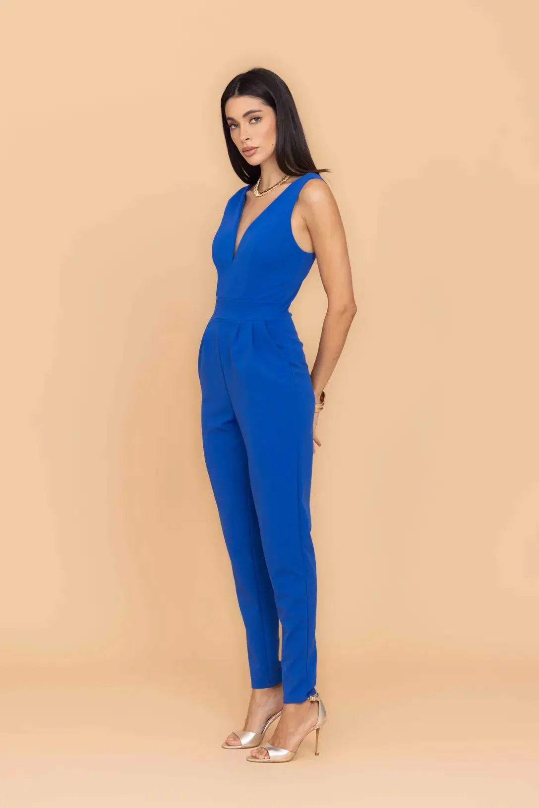 OLIVIA Electric Blue Jumpsuit sold by WalG product image thumbnail 2