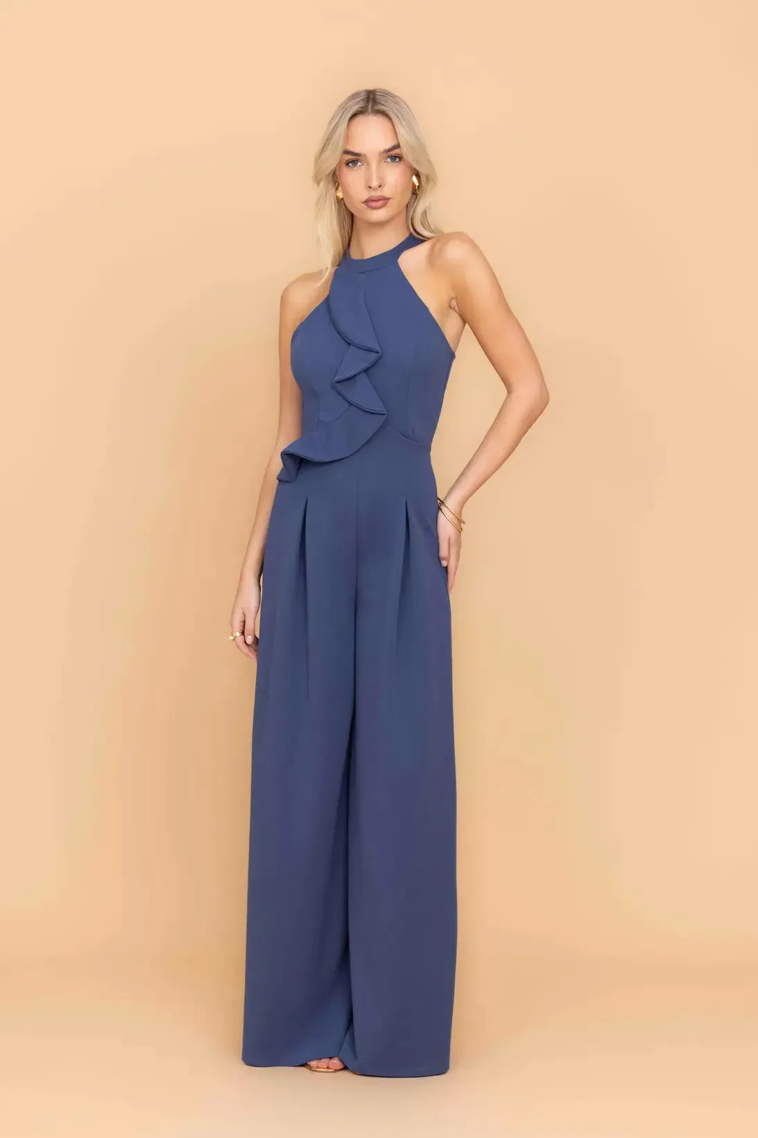 PENELOPE Indigo Blue Jumpsuit sold by WalG