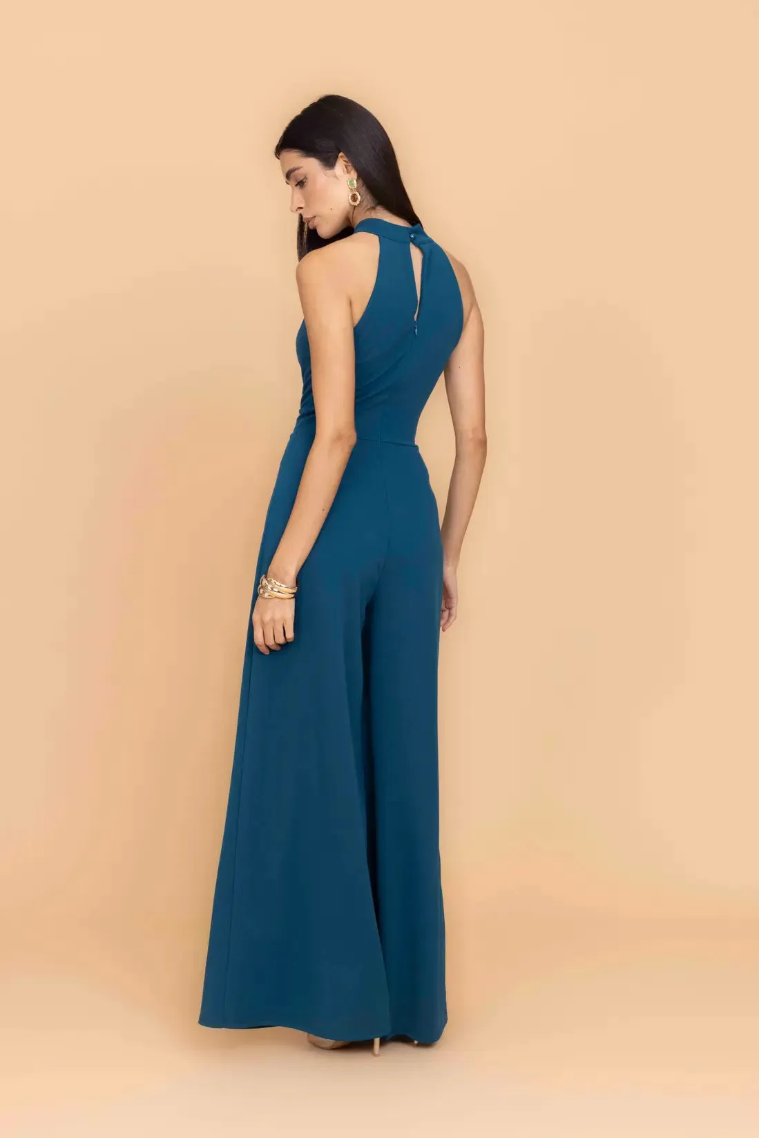 LEILA Dark Teal Jumpsuit sold by WalG product image thumbnail 4