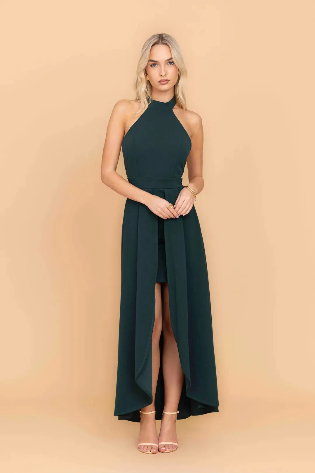 YANNY Forest Green Maxi Dress sold by WalG product image thumbnail 2