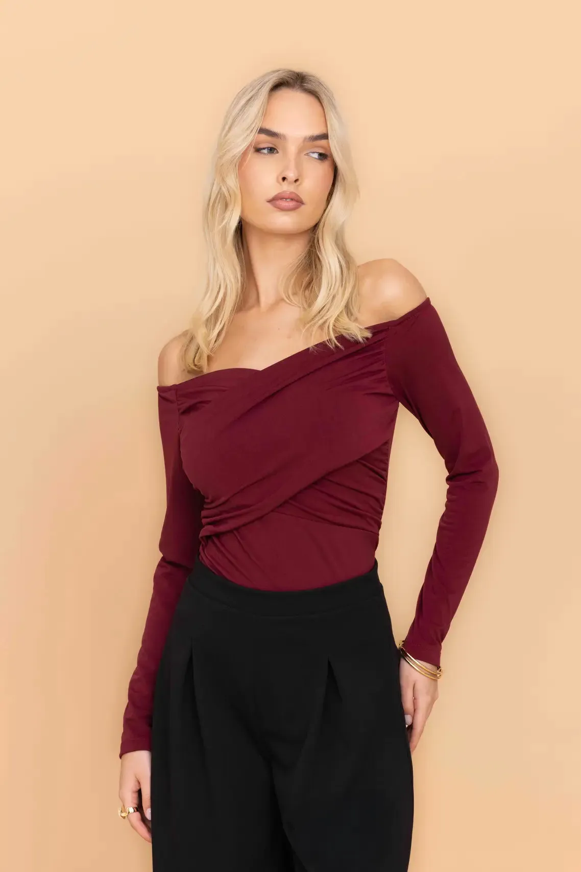 HALLE Wine Bodysuit sold by WalG product image thumbnail 4