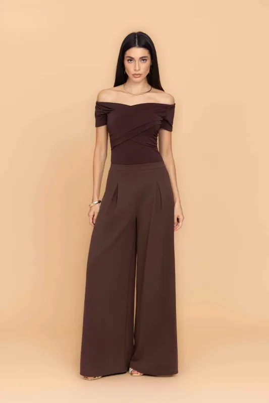 BUZZ Dark Brown Pants made by WalG