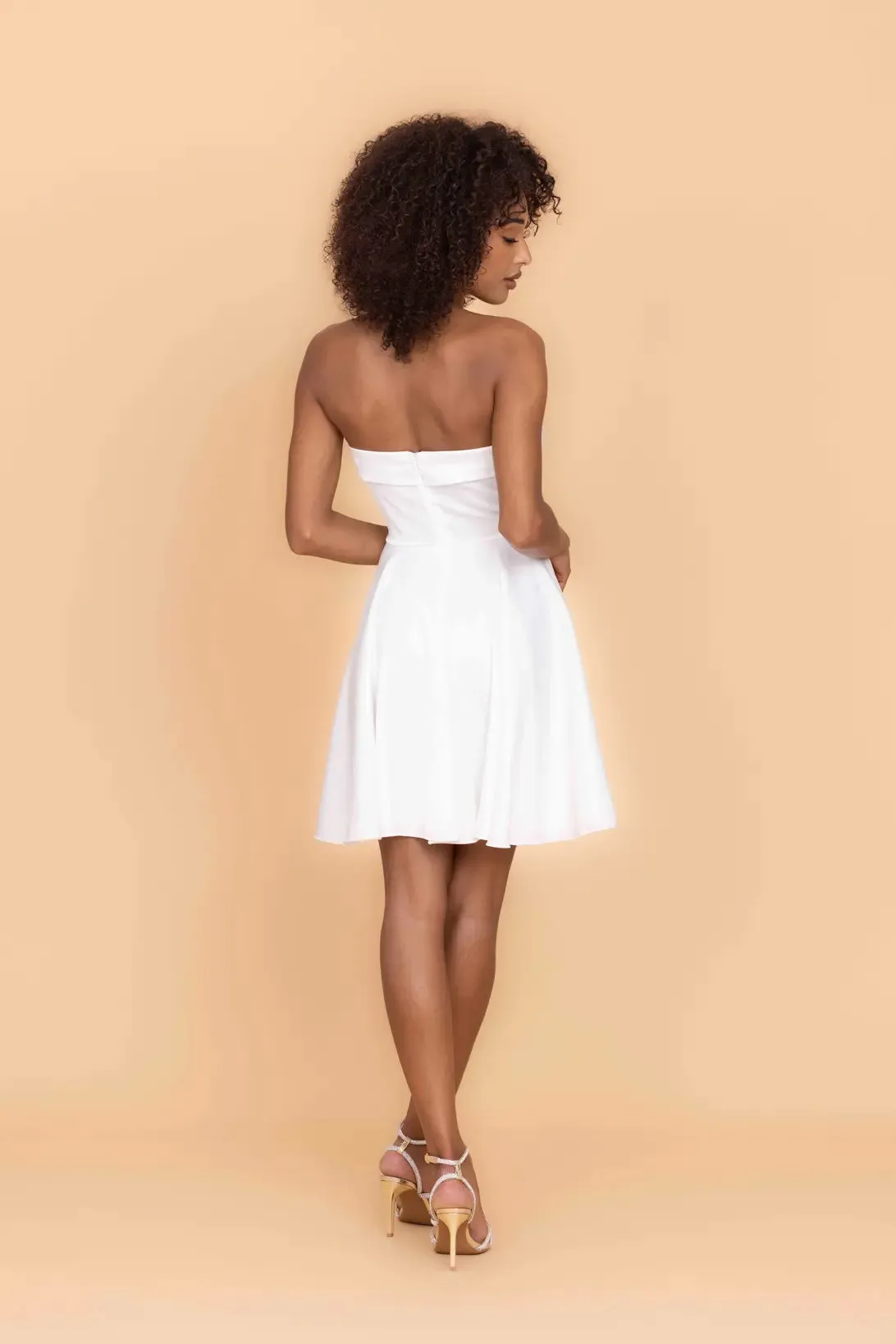 BAILEY White Skater Dress sold by WalG product image thumbnail 3