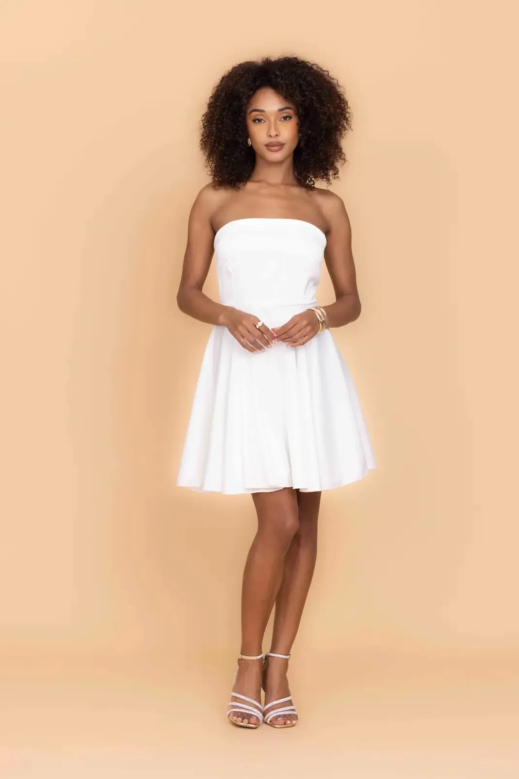 BAILEY White Skater Dress sold by WalG