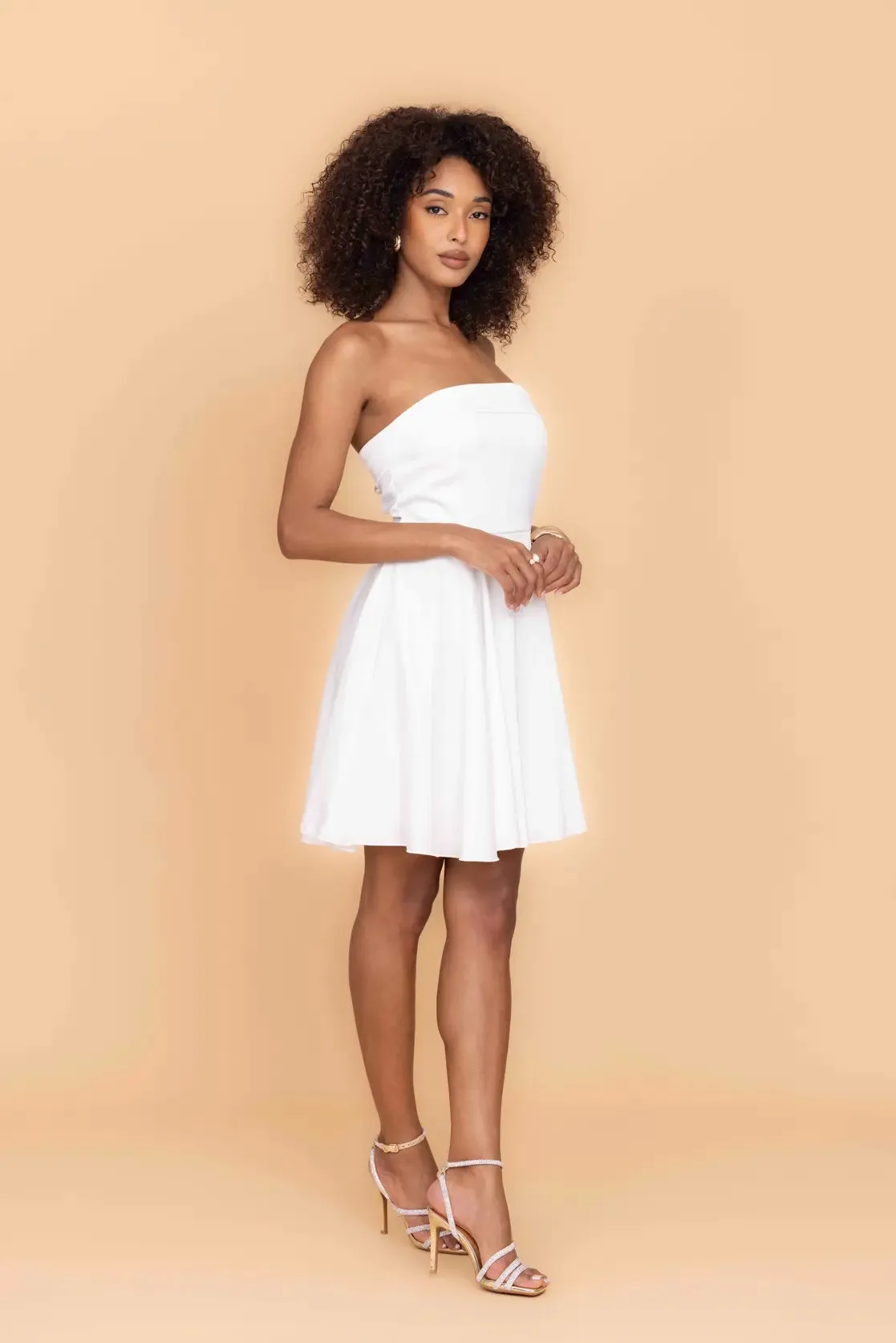 BAILEY White Skater Dress sold by WalG product image thumbnail 2
