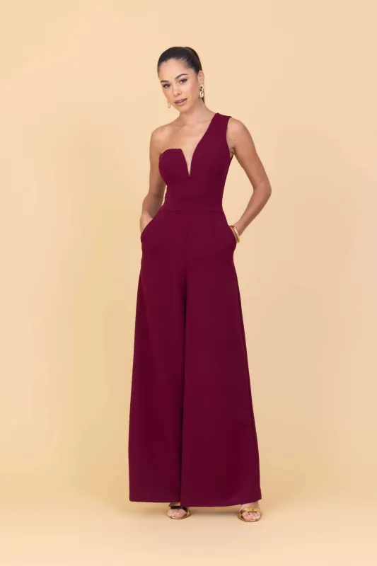 FLEUR Wine Jumpsuit made by WalG