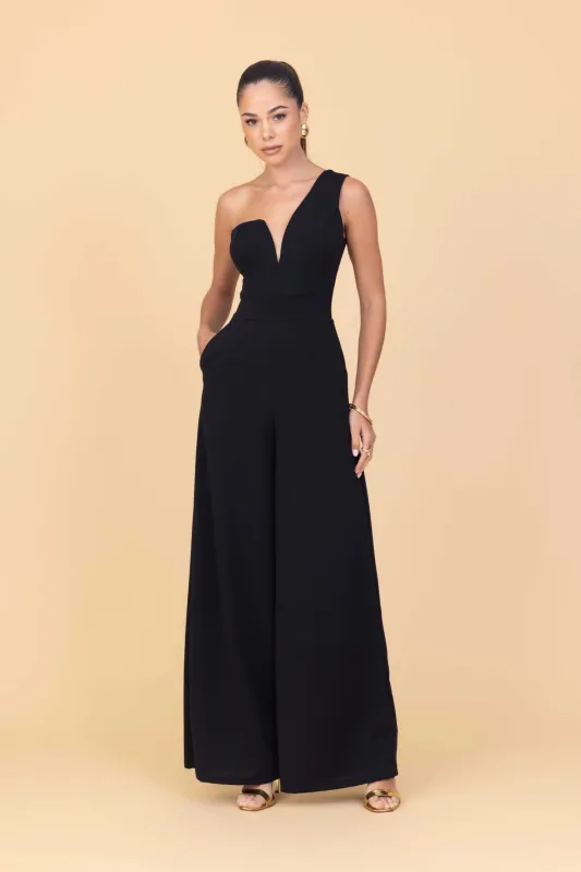 FLEUR Black Jumpsuit made by WalG