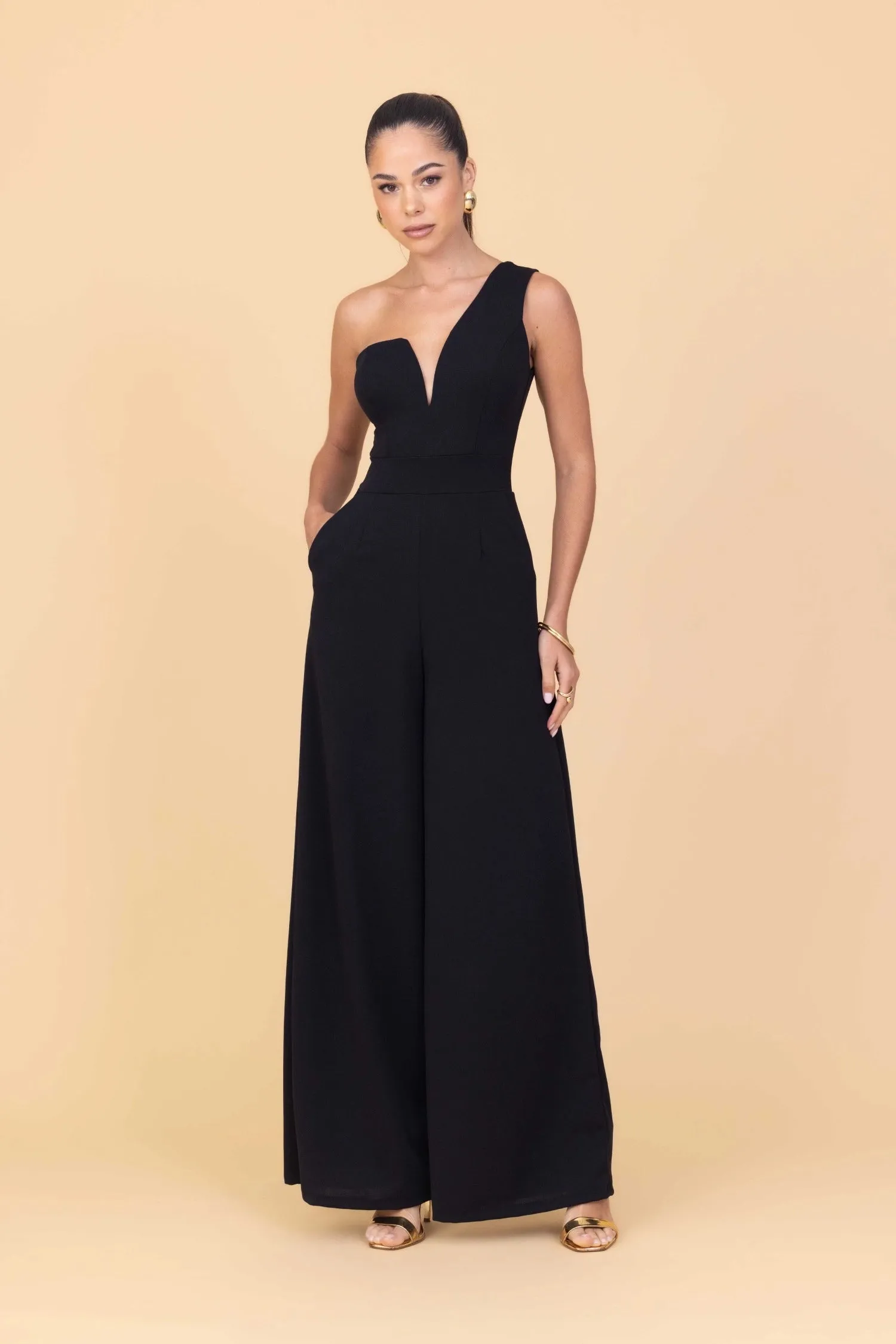 FLEUR Black Jumpsuit sold by WalG