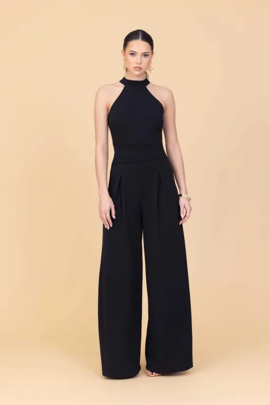 HANI Black Jumpsuit Tall made by WalG