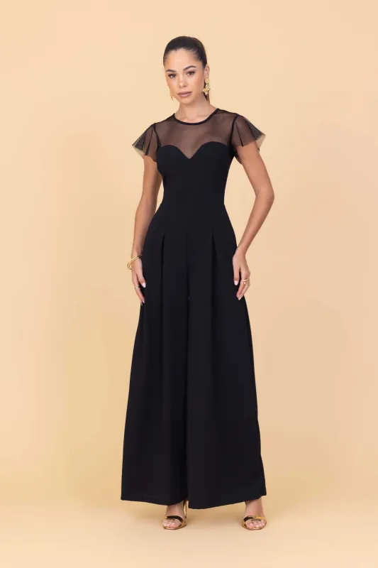 BERNICE Black Jumpsuit made by WalG