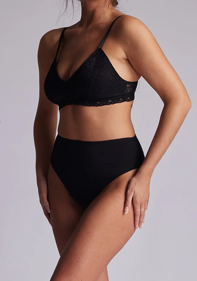 Luxe Midnight Lace Overlay Bra sold by Vesper product image thumbnail 2