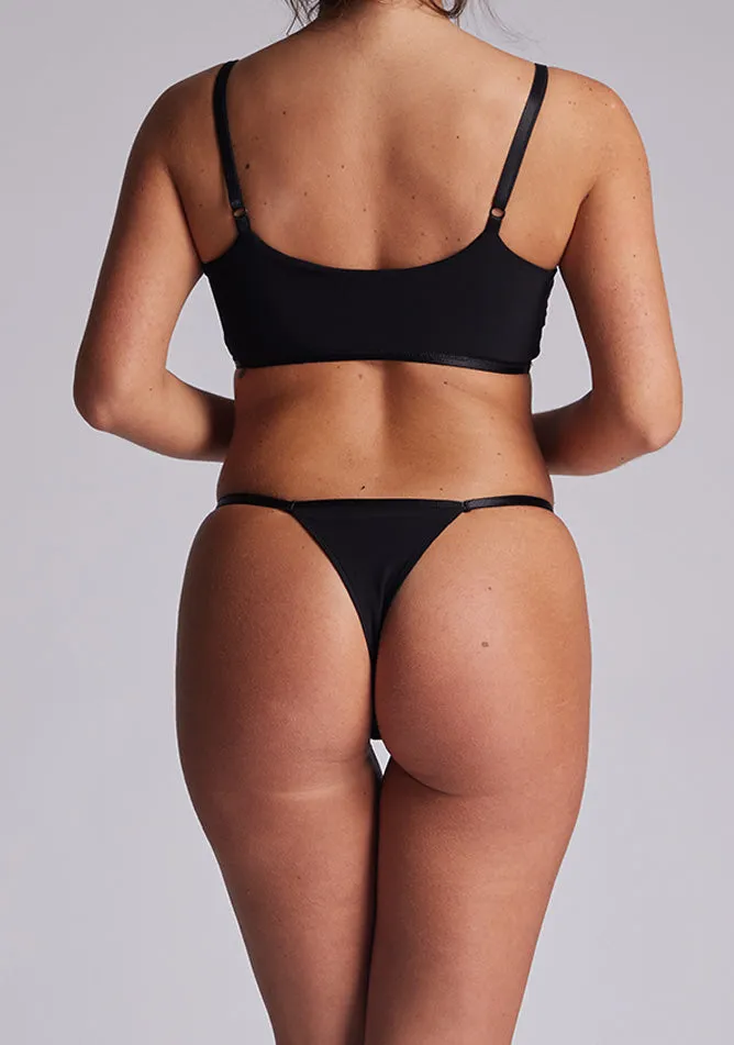 Luxe Sapphire Triangle Thong sold by Vesper product image thumbnail 2
