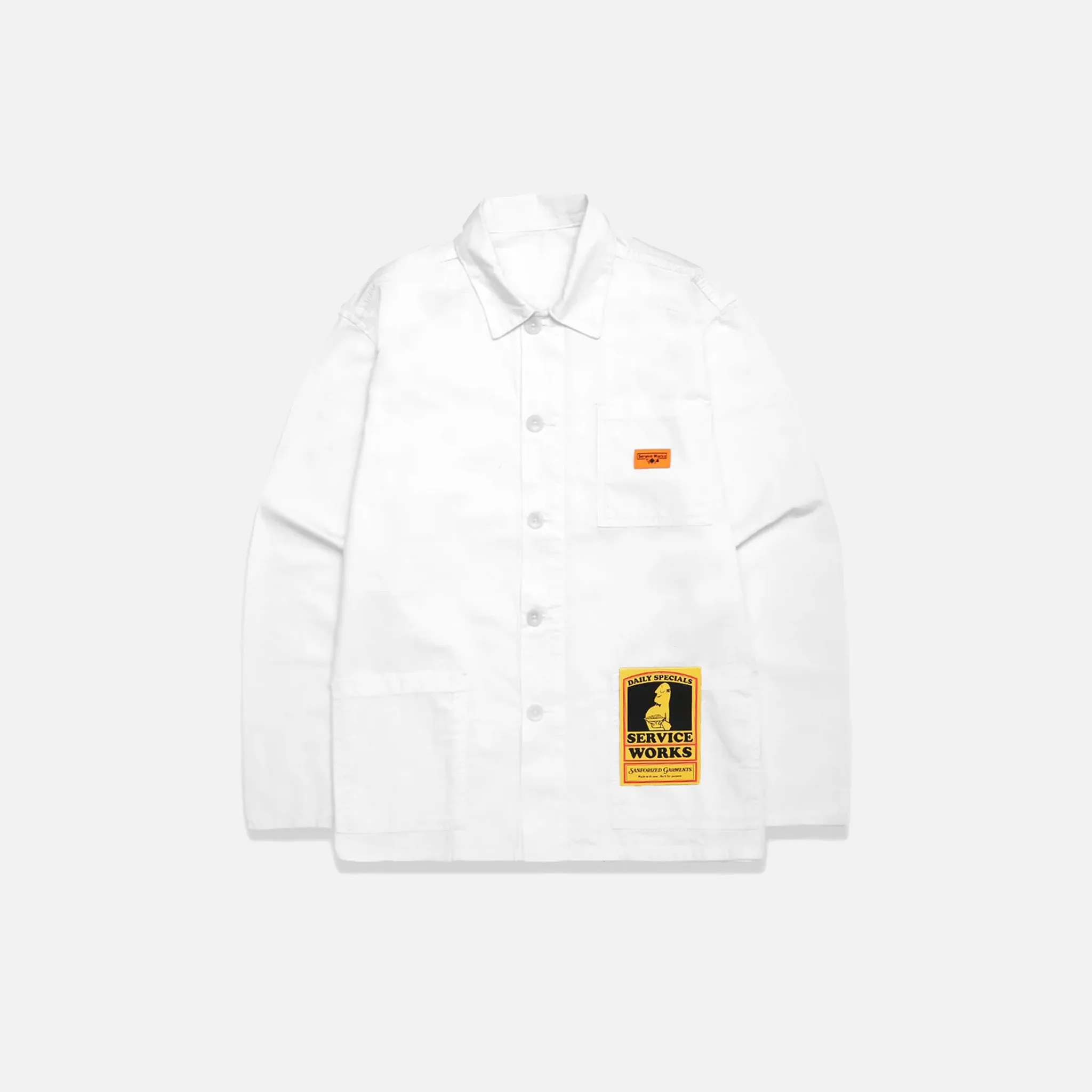 RIPSTOP COVERALL JACKET OFF WHITE sold by Hobbyism
