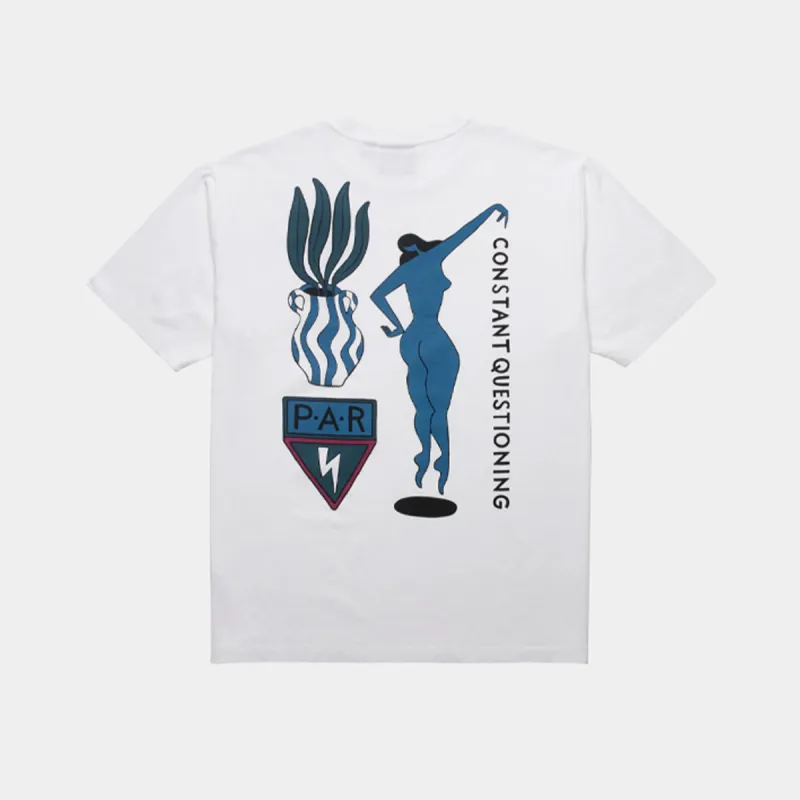 QUESTIONING T-SHIRT WHITE sold by Hobbyism