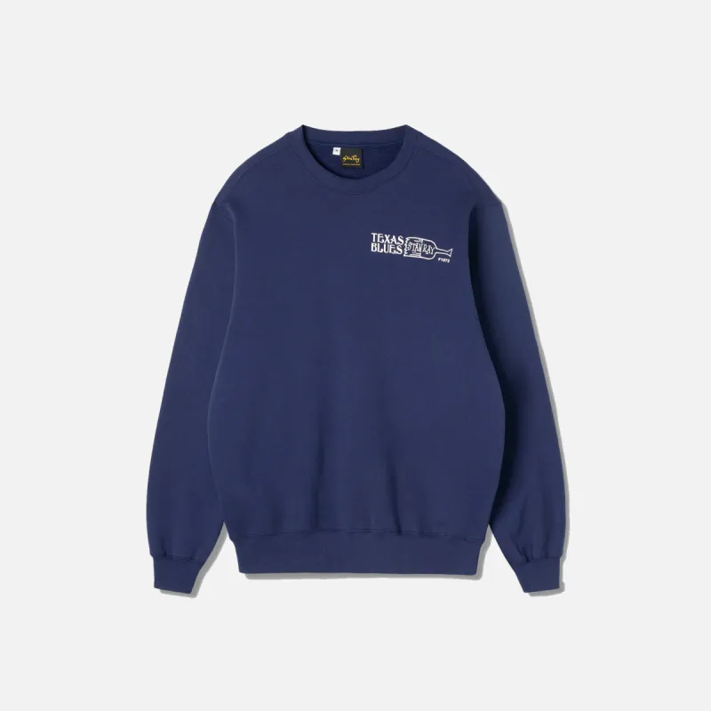 BLUES BRUSH CREW NAVY sold by Hobbyism