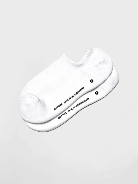 ADAPTURE NO SHOW SOCKS WHITE sold by Hobbyism