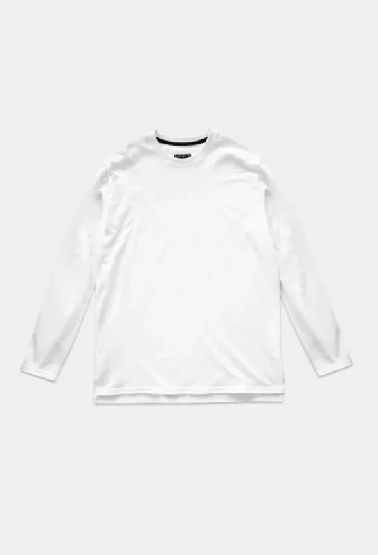 COLISEUM LONGSLEEVE WHITE made by Hobbyism