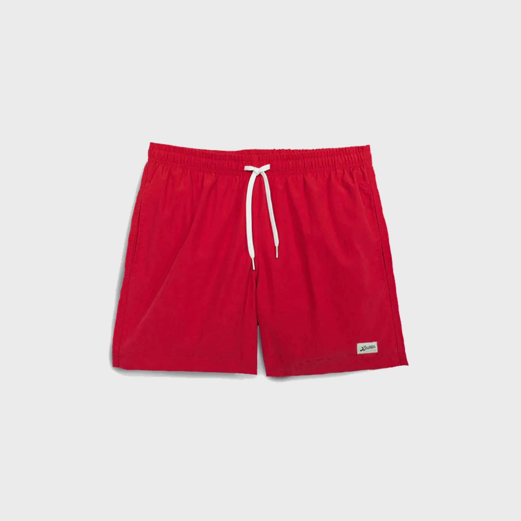 SOLID RED SWIM TRUNK sold by Hobbyism