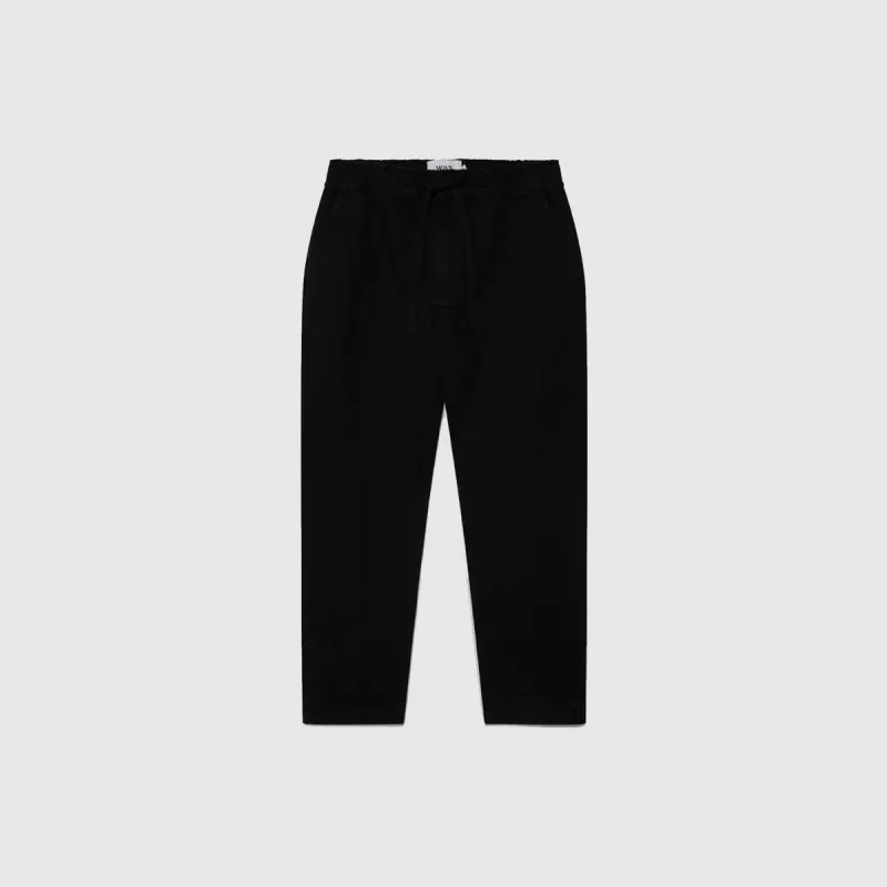 KURT TROUSER ORGANIC COTTON TWILL BLACK sold by Hobbyism
