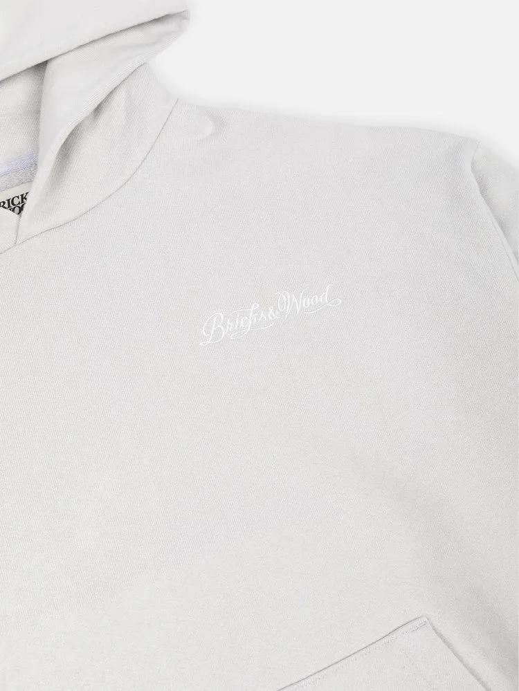 SCRIPT LOGO HOODIE - GREY sold by Hobbyism product image thumbnail 2