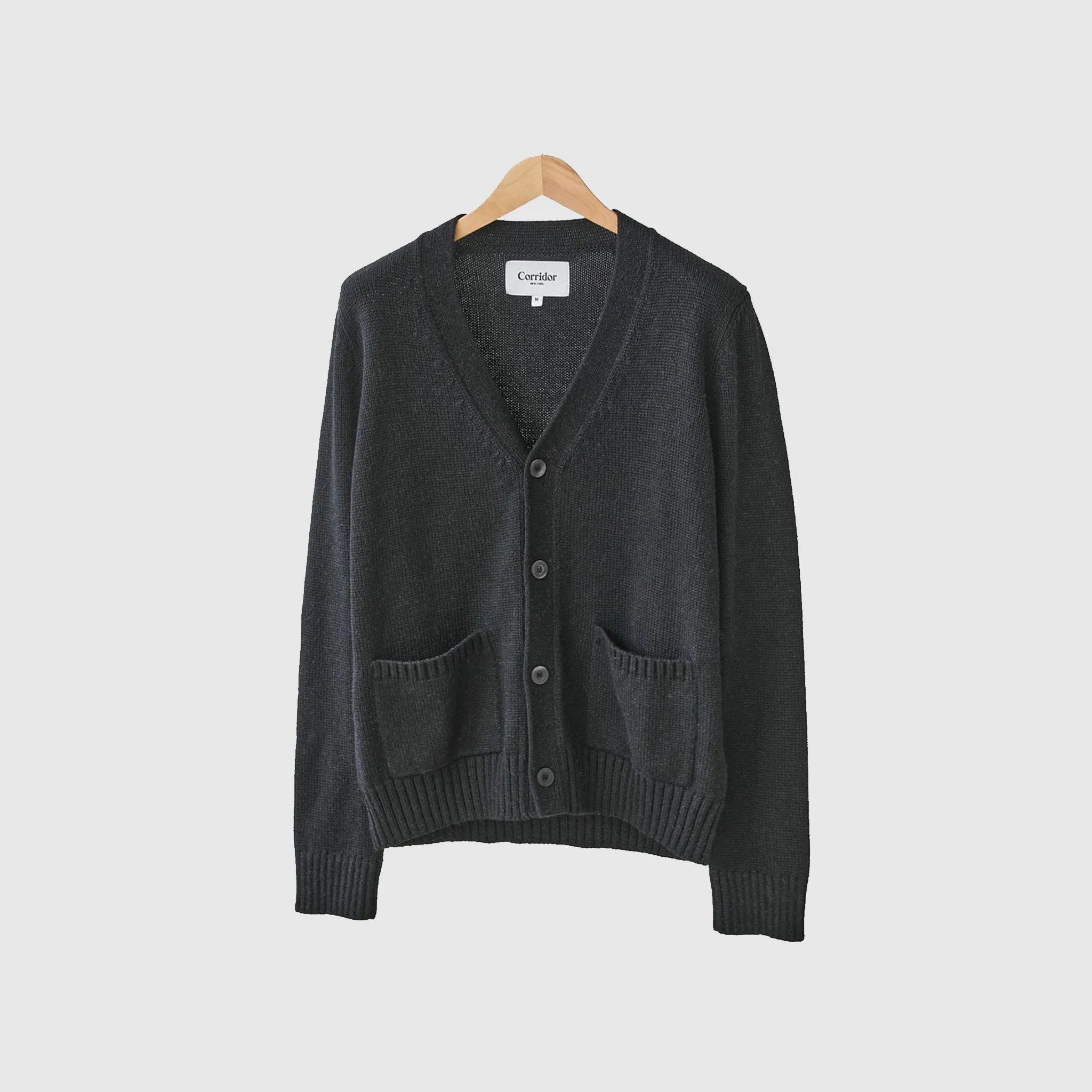 ALPAWOOL CARDIGAN BLACK sold by Hobbyism