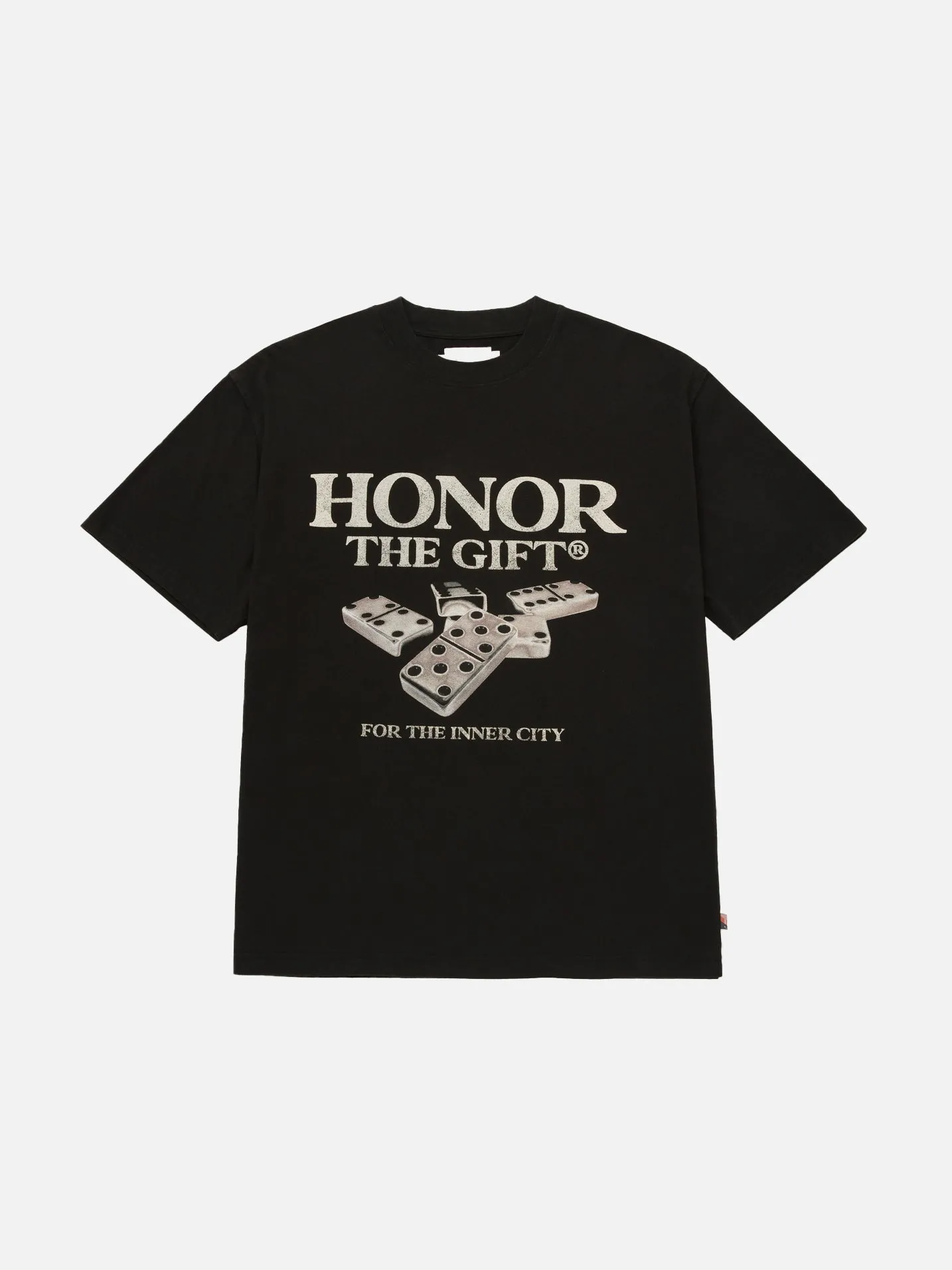 DOMINOS TEE BLACK sold by Hobbyism
