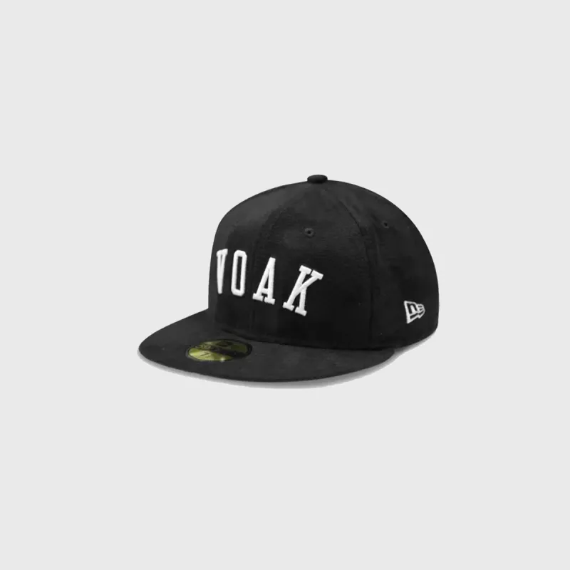 COLLEGIATE BLACK SUEDE 59FIFTY made by Hobbyism