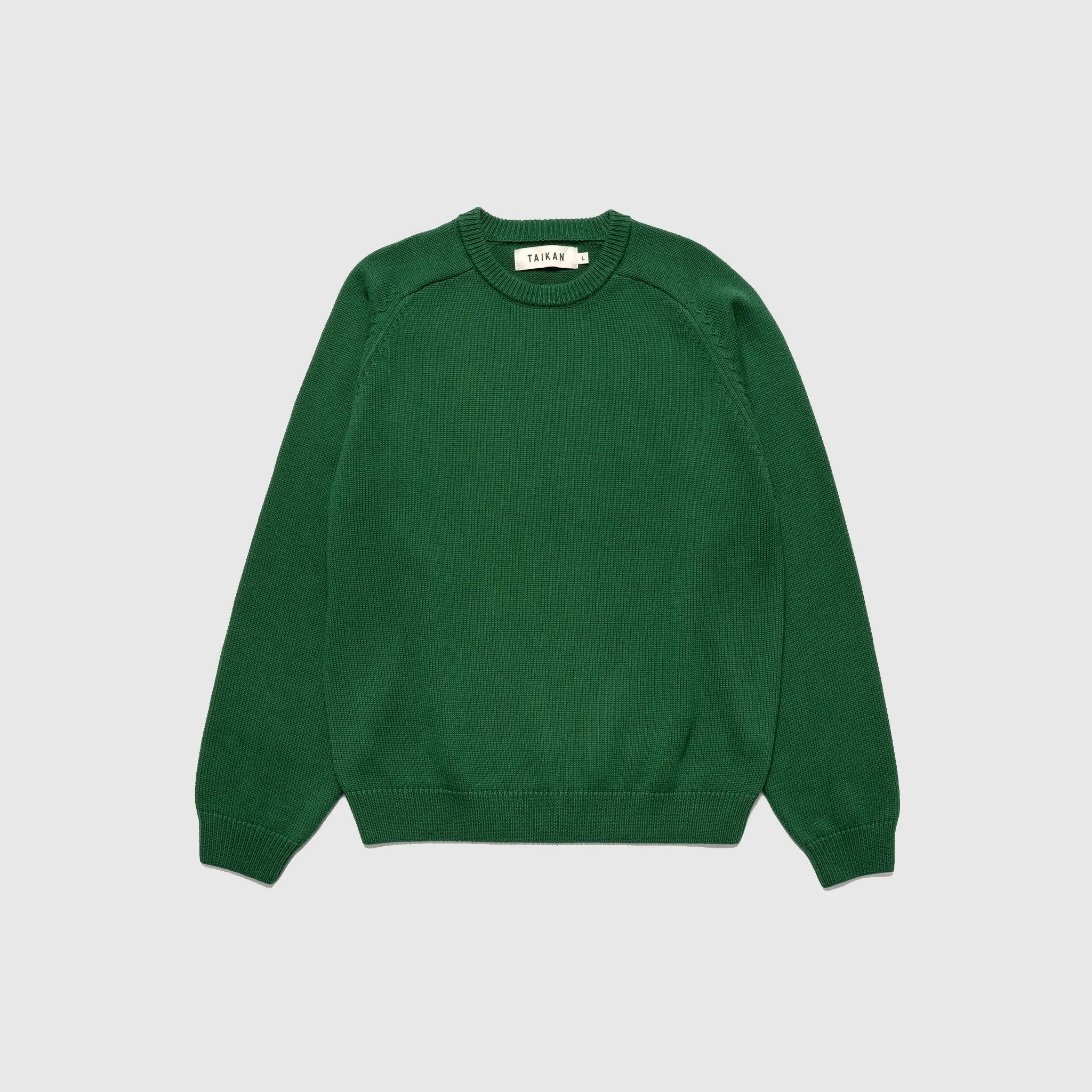 KNIT SWEATER FOREST GREEN sold by Hobbyism
