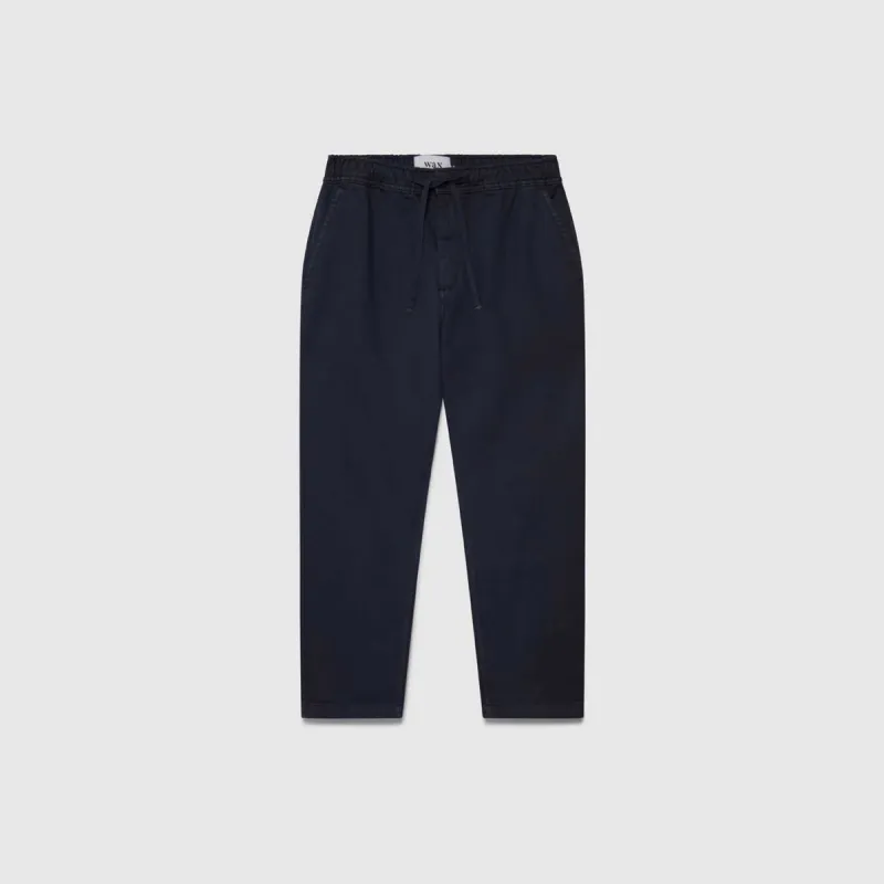 KURT TROUSER ORGANIC COTTON TWILL NAVY sold by Hobbyism