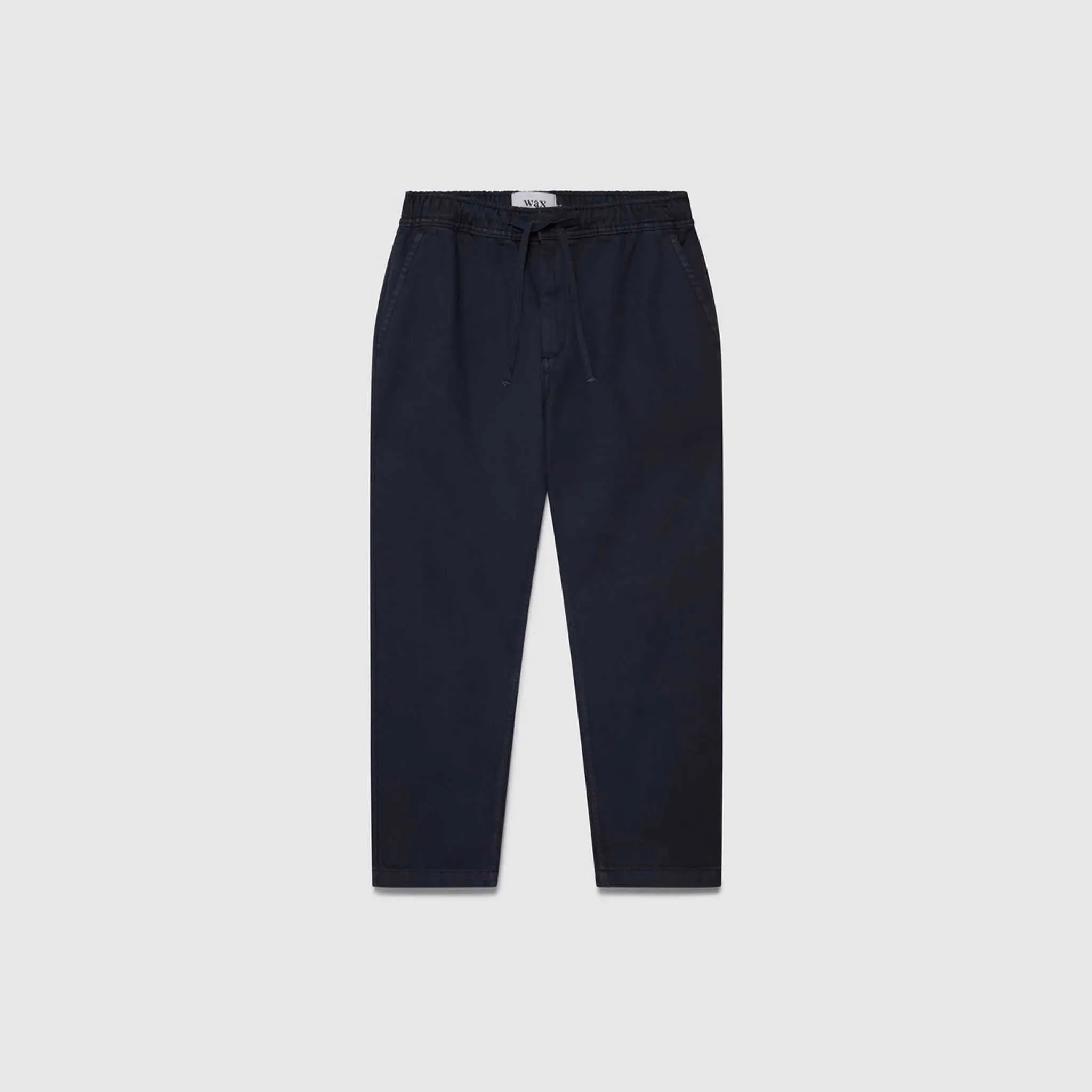 KURT TROUSER ORGANIC COTTON TWILL NAVY sold by Hobbyism
