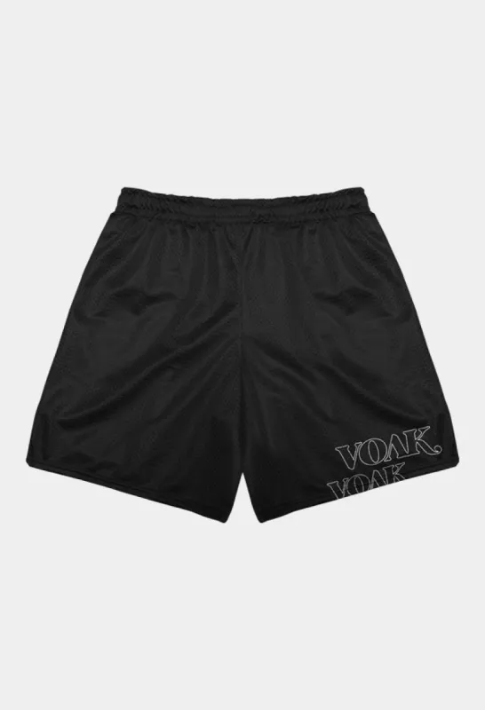 DOUBLE UP MESH SHORT BLACK sold by Hobbyism