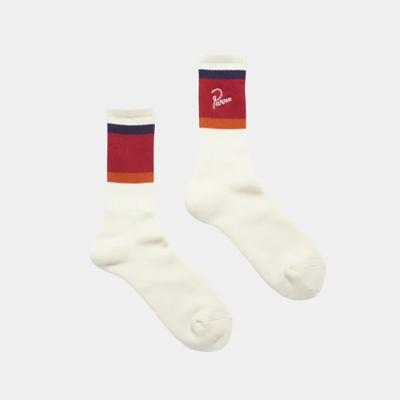 SCRIPT LOGO CREW SOCKS OFF WHITE sold by Hobbyism