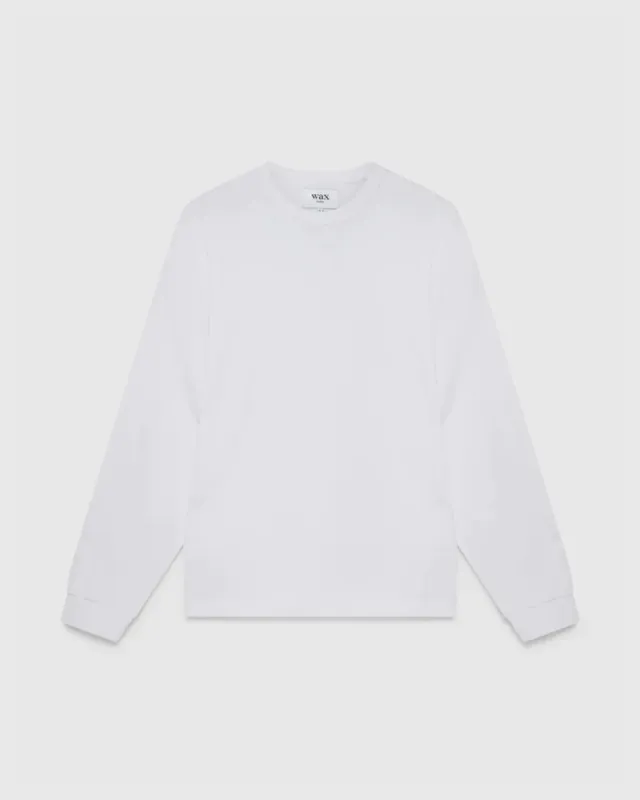 HAYDEN LS T SHIRT WHITE sold by Hobbyism