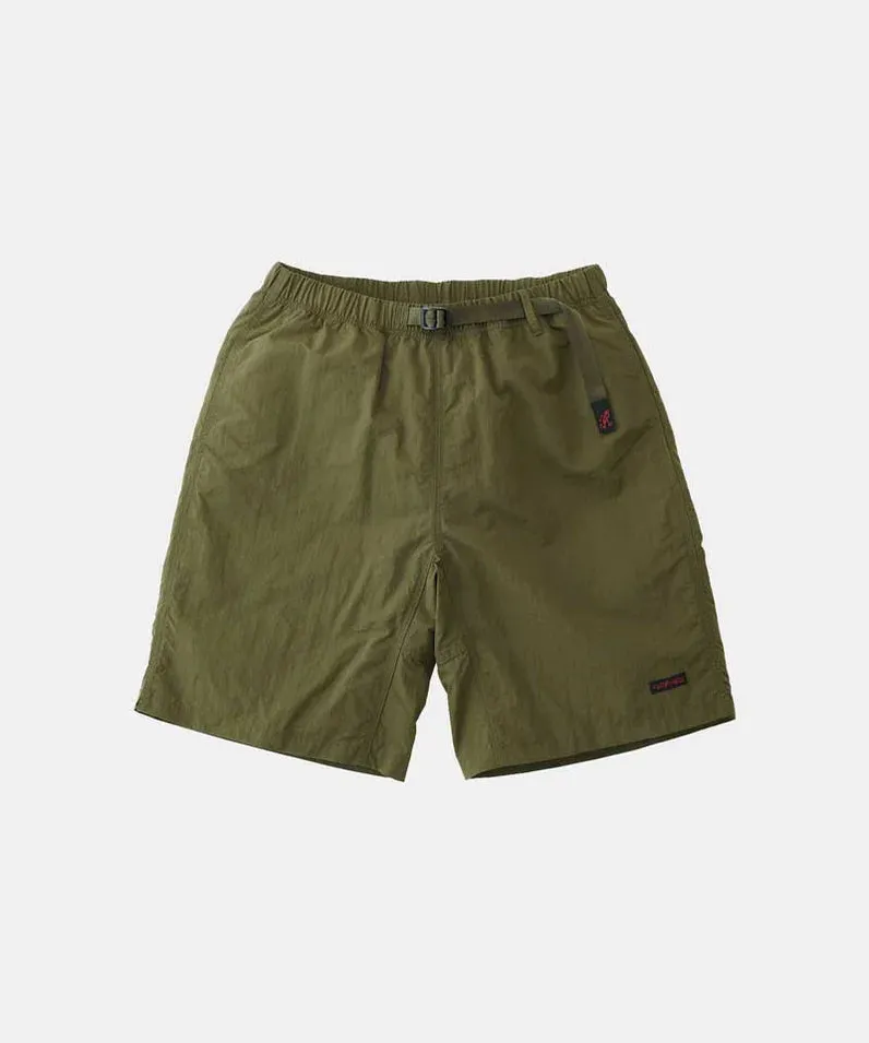 NYLON PACKABLE G SHORT DEEP OLIVE sold by Hobbyism