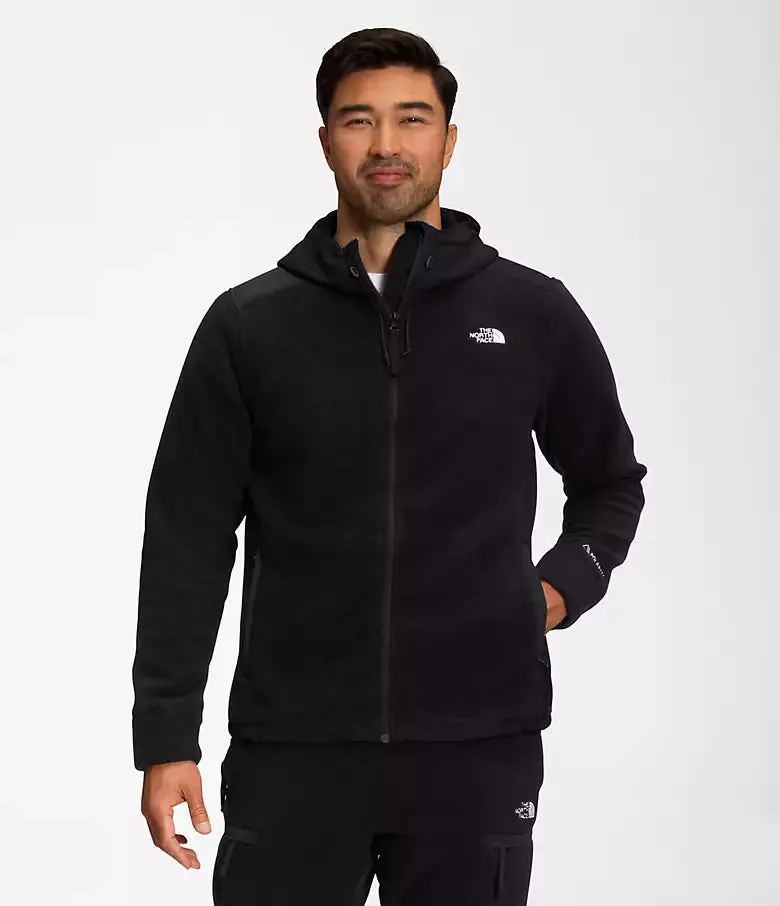 ALPINE POLARTEC 200 FULL ZIP HOODED JACKET BLACK sold by Hobbyism