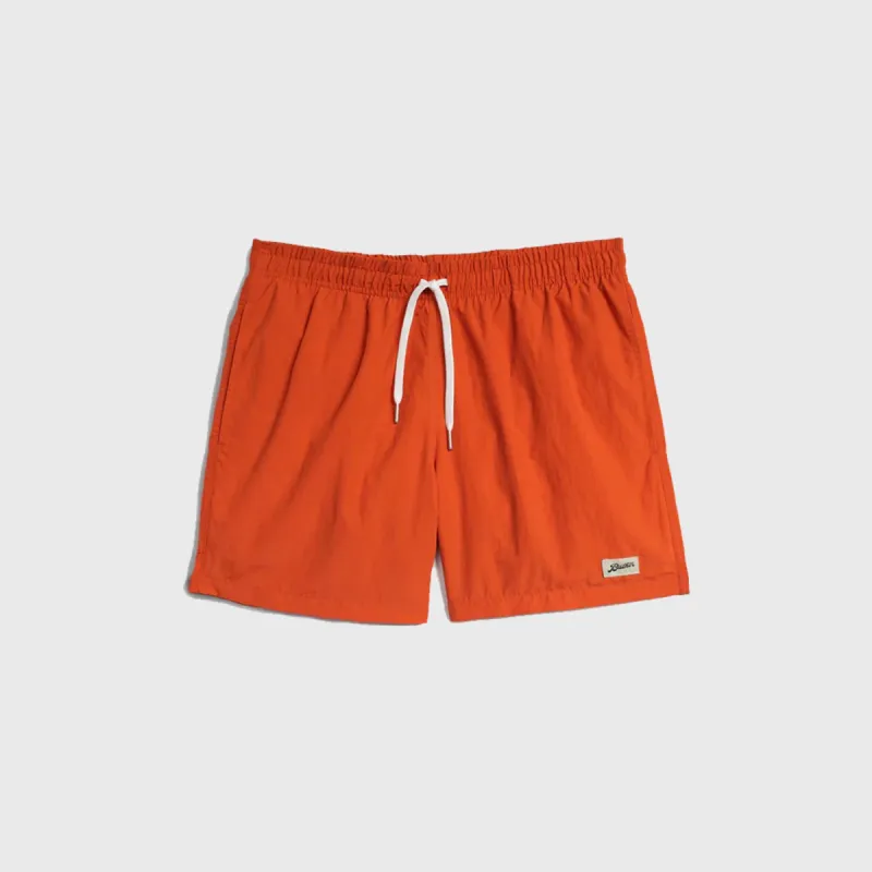 SOLID ORANGE SWIM TRUNK sold by Hobbyism