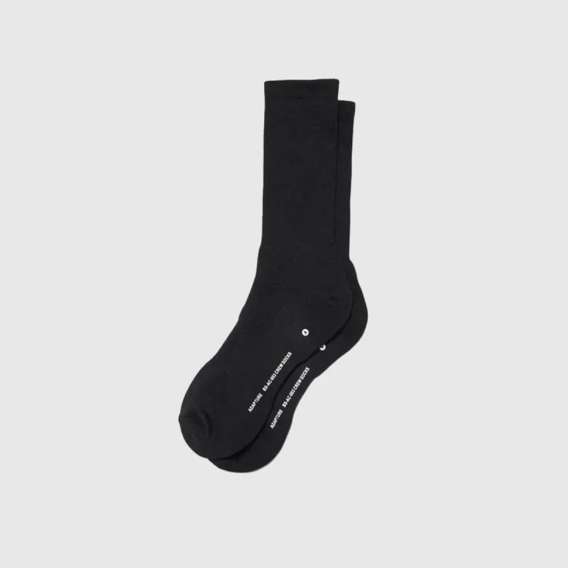 ADAPTURE CREW SOCKS BLACK sold by Hobbyism