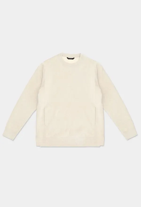 50% OFF! HENDERSON CREWNECK SWEATER NATURAL sold by Hobbyism