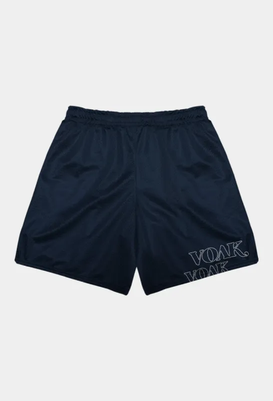DOUBLE UP MESH SHORT NAVY sold by Hobbyism