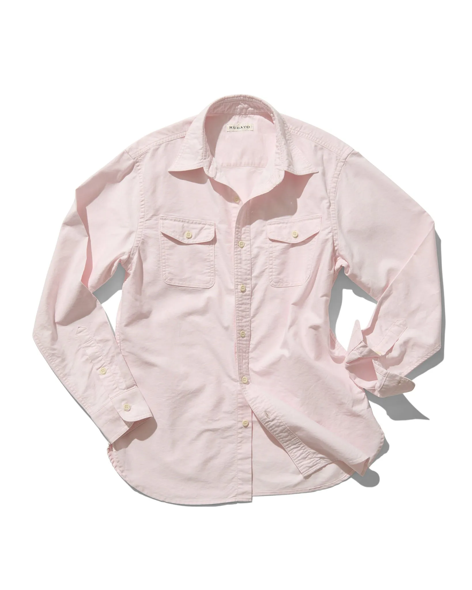 "R" Shirt in Pink sold by Rubato