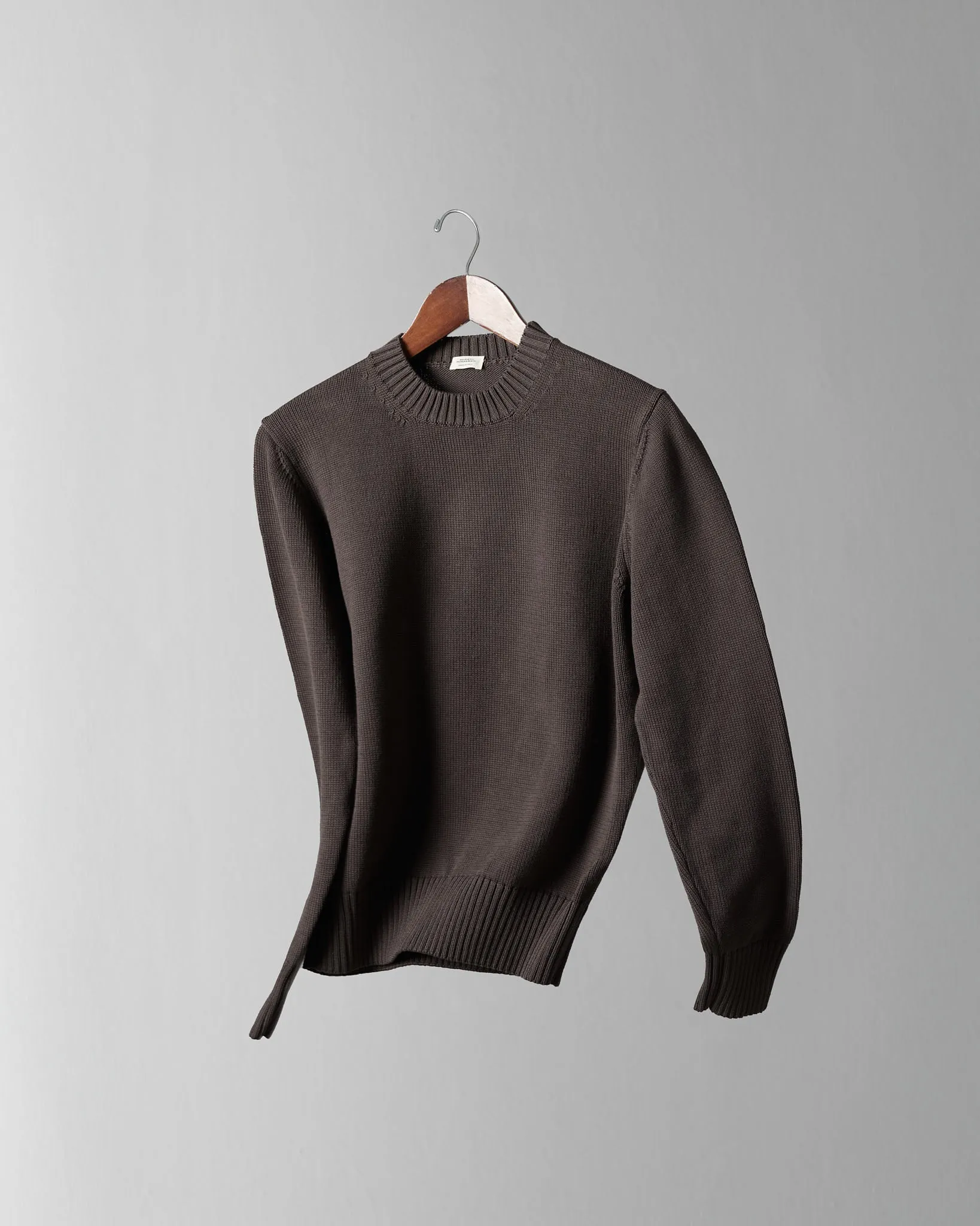 Nonpareil Heavy Crew Neck in Mocha sold by Rubato