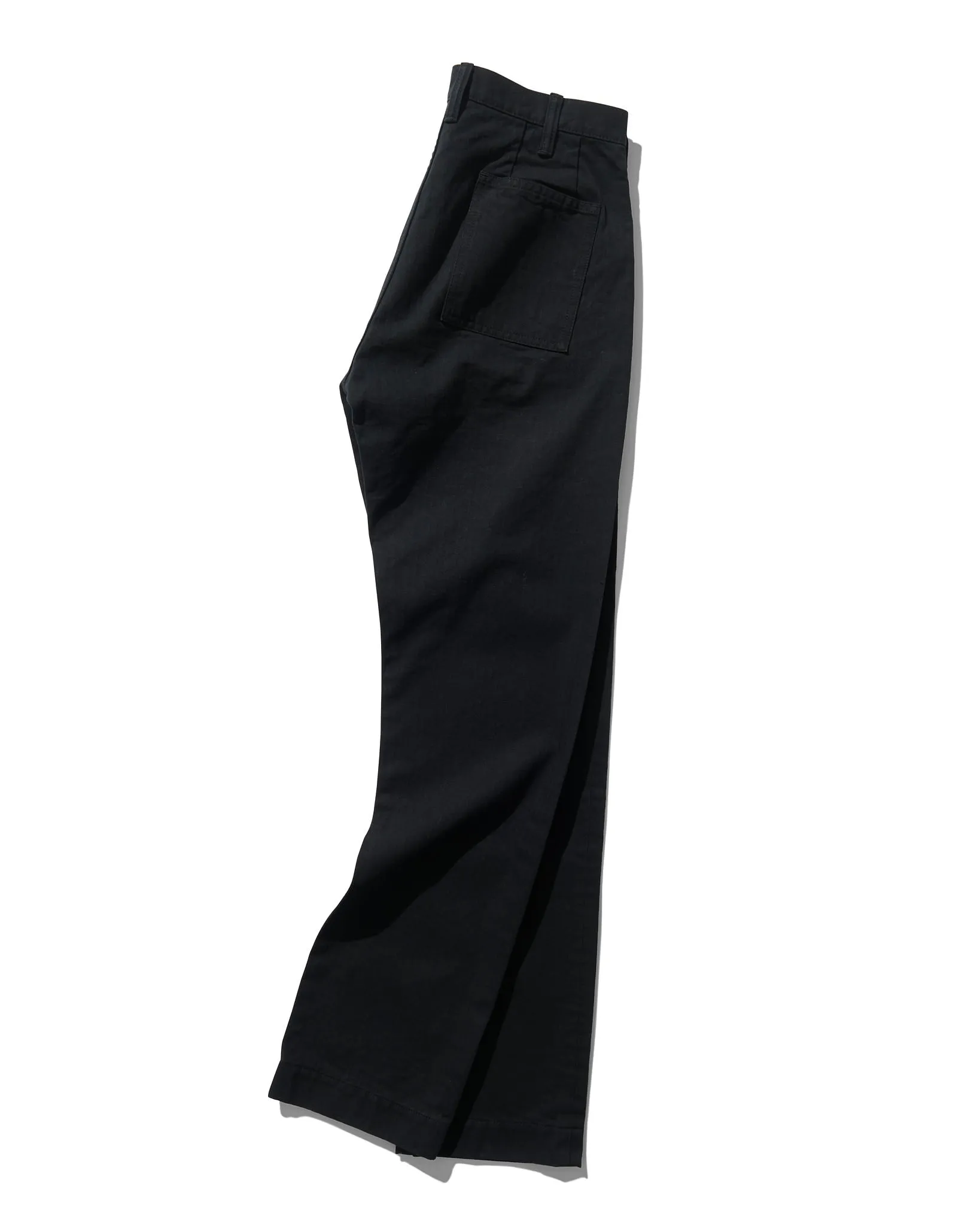 French Pocket Trouser in Black HBT sold by Rubato product image thumbnail 2