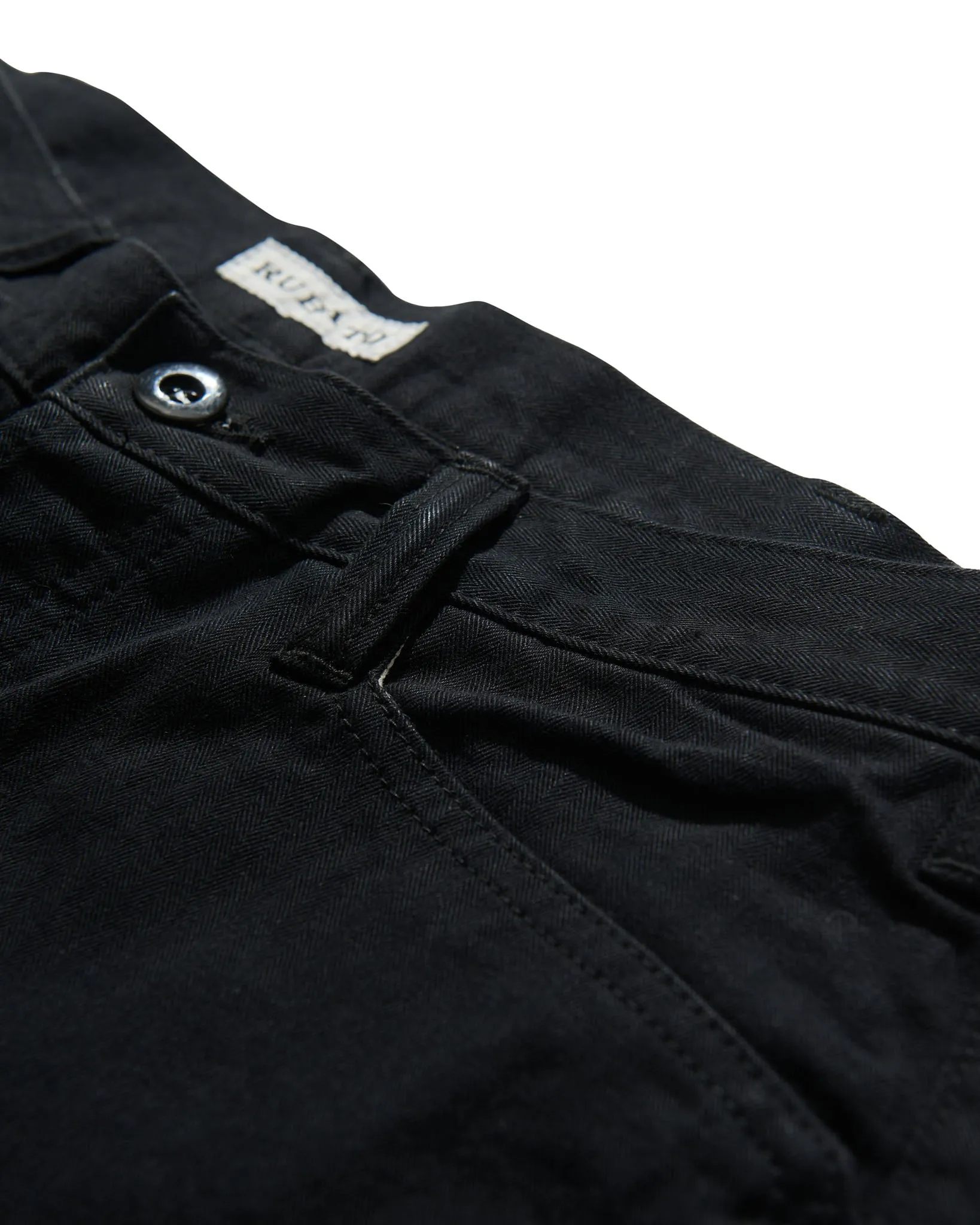 French Pocket Trouser in Black HBT sold by Rubato product image thumbnail 4