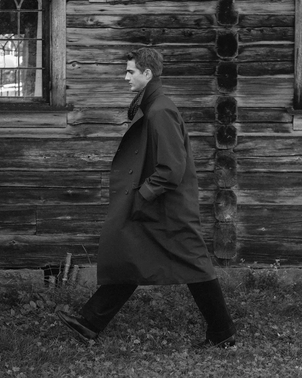 Storm Coat in Deep Navy sold by Rubato product image thumbnail 5