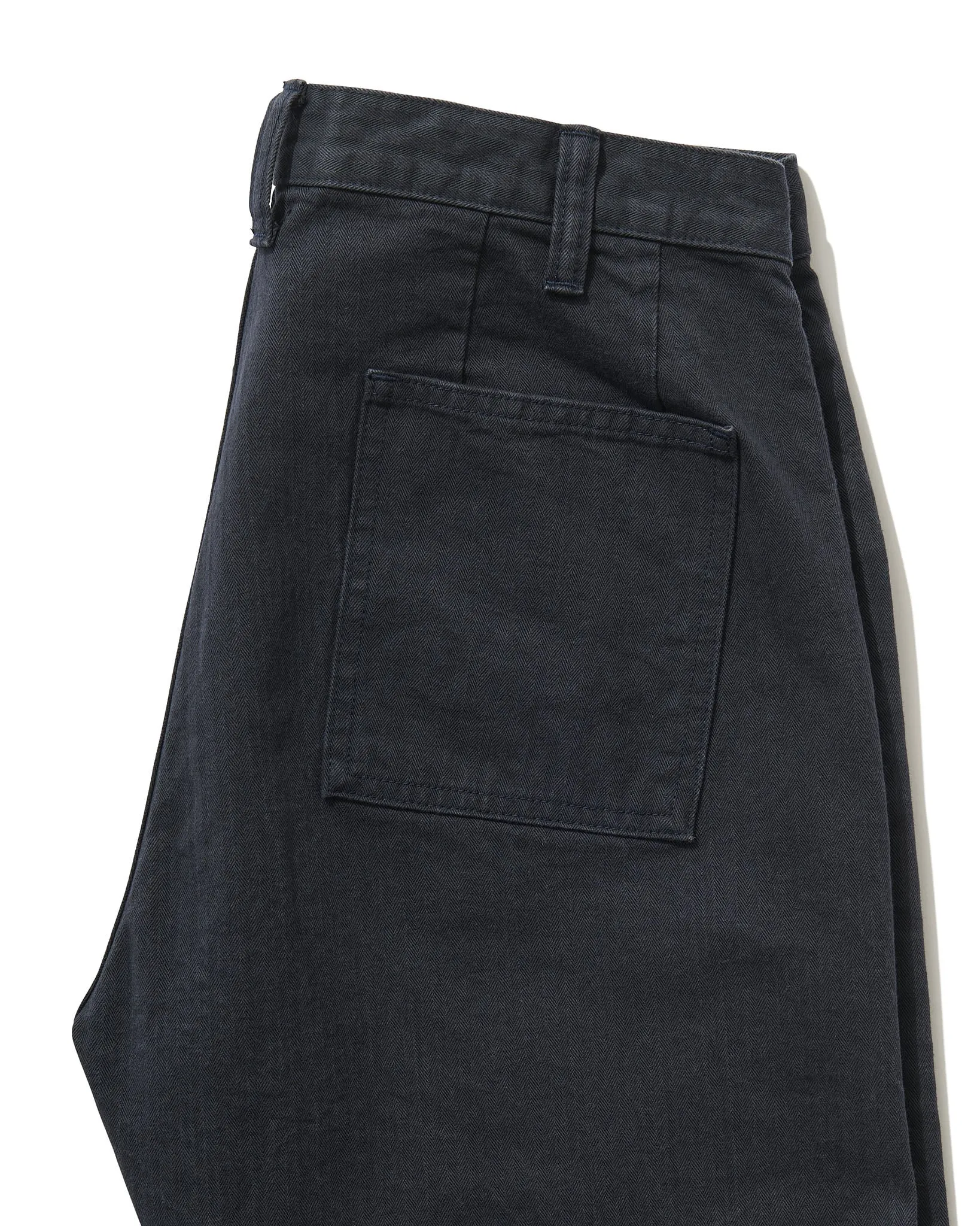French Pocket Trouser in Navy HBT sold by Rubato product image thumbnail 3