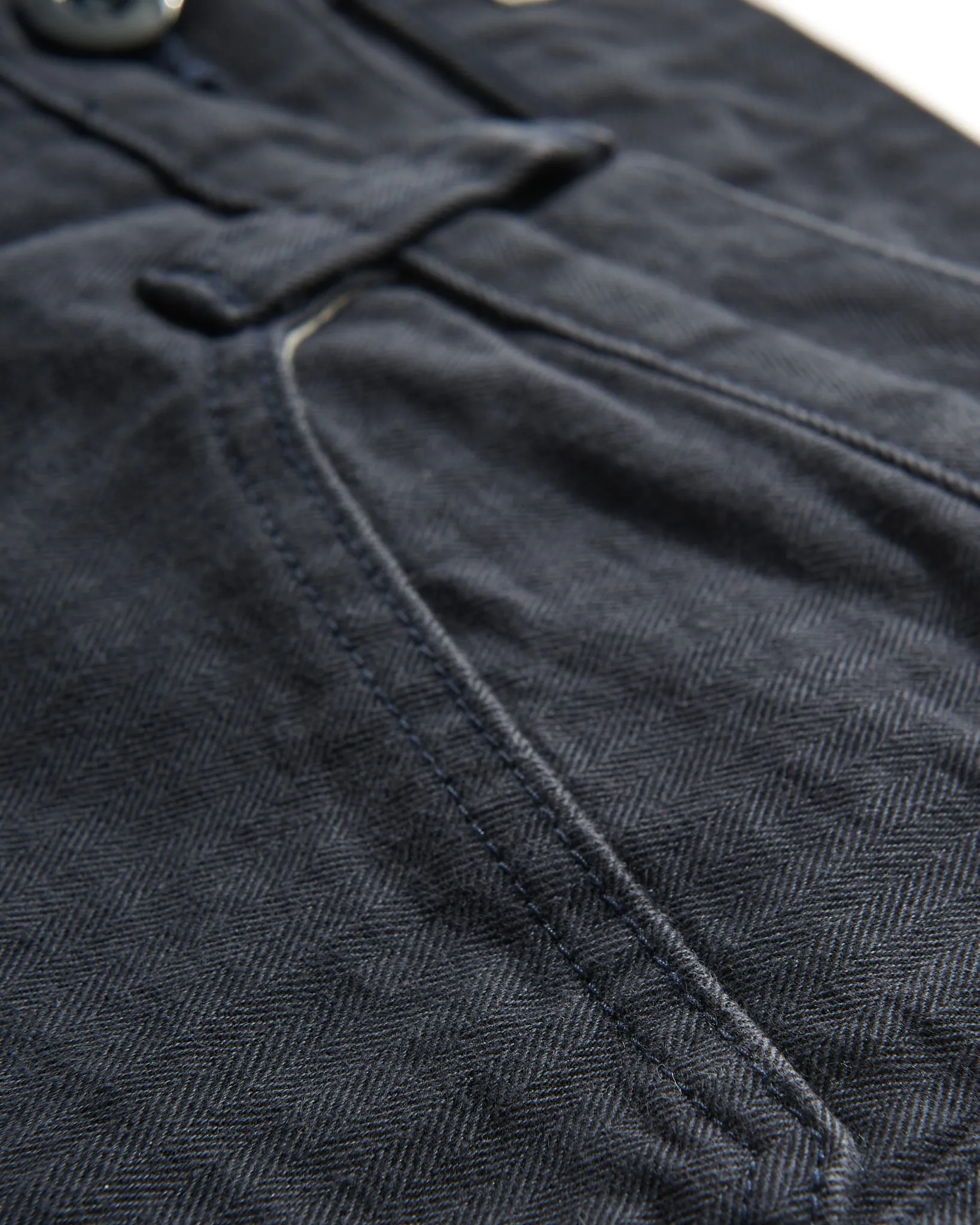 French Pocket Trouser in Navy HBT sold by Rubato product image thumbnail 5
