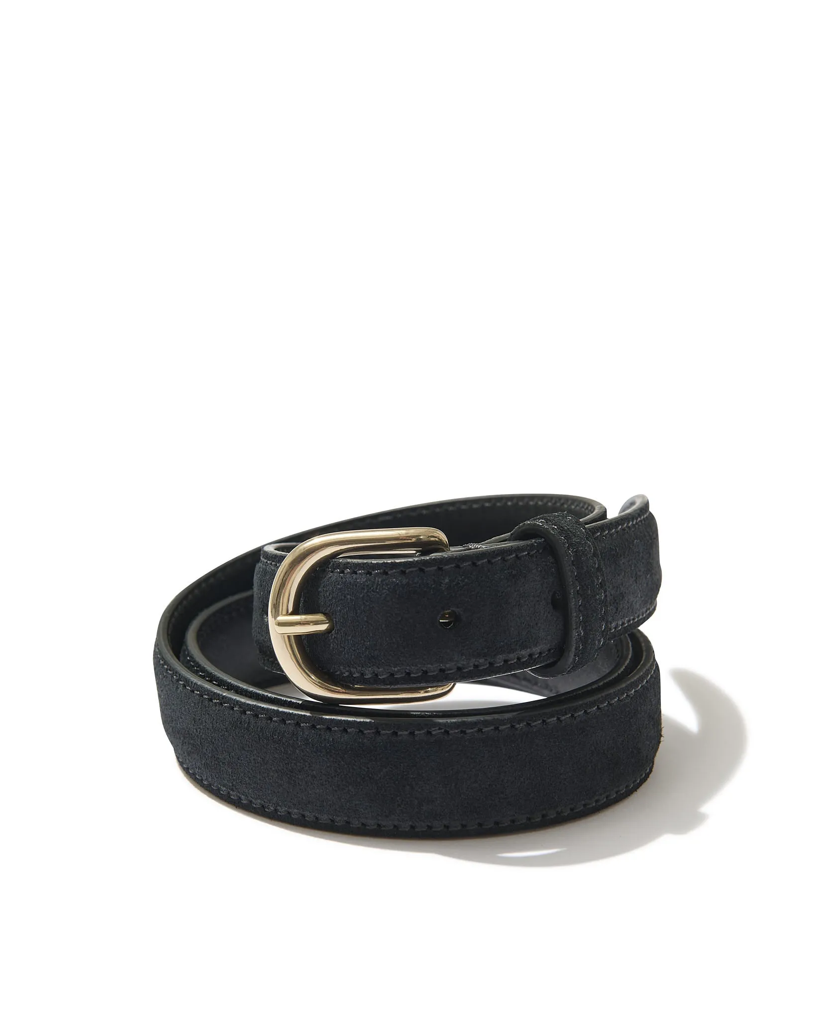 Classic Belt in Black Suede sold by Rubato