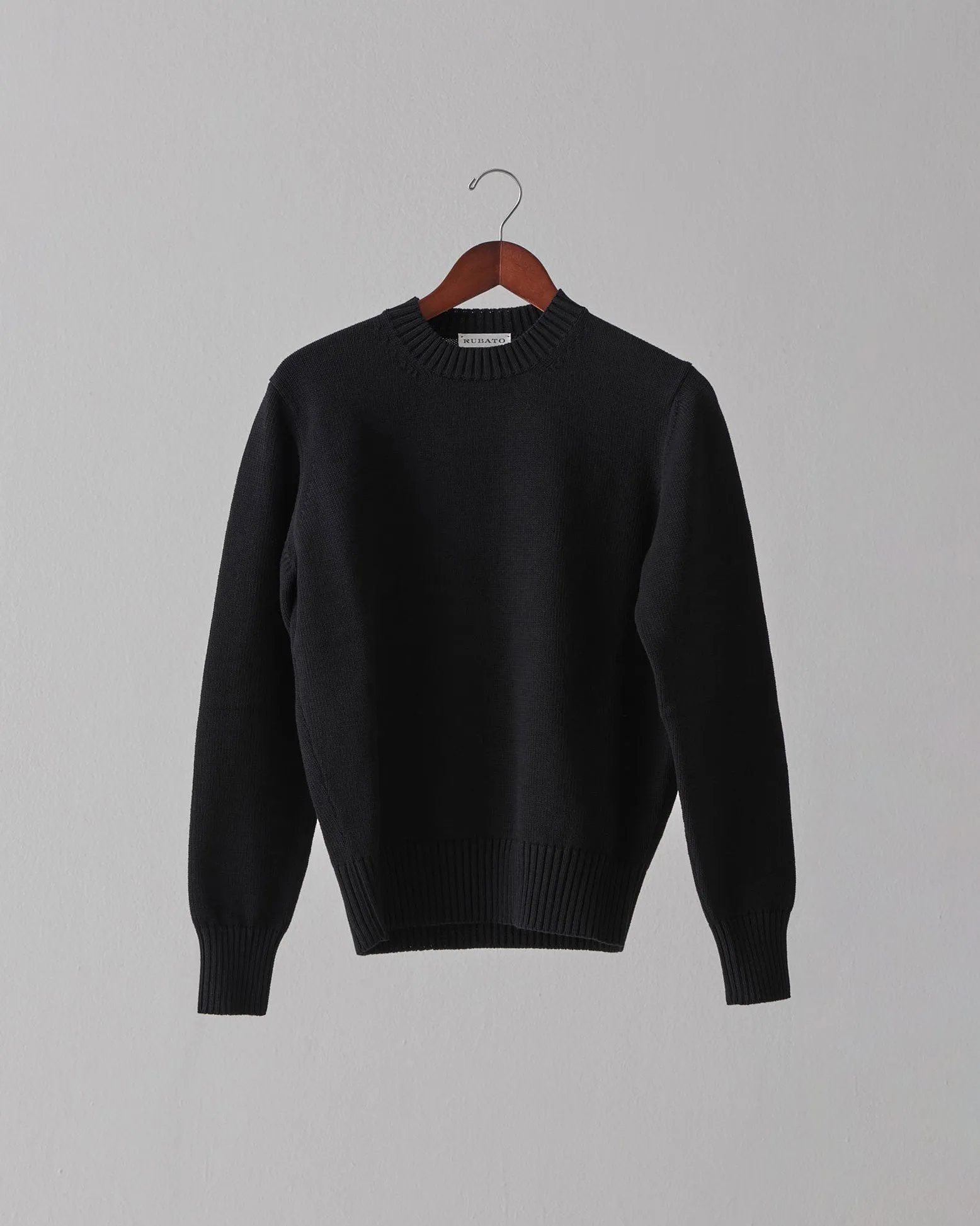 Nonpareil Heavy Crew Neck Nero sold by Rubato